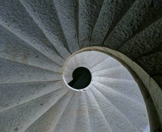 White marble staircase, from royalty free image site.