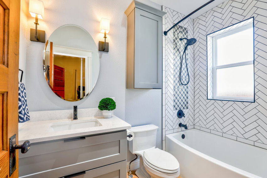 30 Stunning Layout Ideas For Your Tiny House Bathroom - Tiny Home Bathroom Ideas