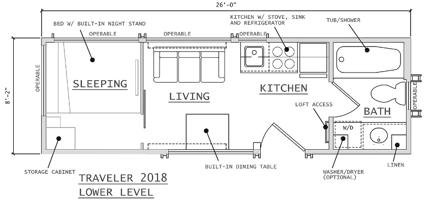 You are currently viewing 2 & 3 Bedroom Tiny House Plans Roundup: Great For Families