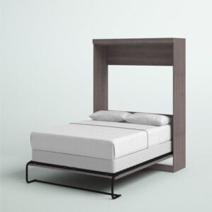 picture of a murphy bed in a white background