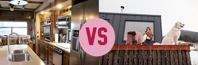 Read more about the article Traveling tiny houses – RV vs. Tiny home, Which One is Better?