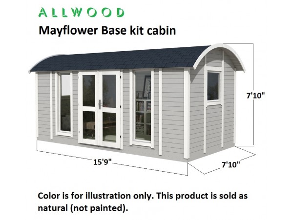 diagram of Mayflower base kit cabin